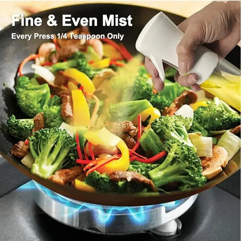200ml/300ml500ml Oil Spray Bottle Plastic Spray Oil Sprayer Bottle BBQ Cooking Olive Oil Sprayer Oil Kettle Cooking Tool Supplie