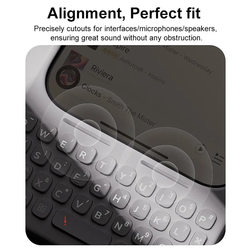 Mobile Phone Case with Keyboard All-in-One Magnetic-Attachment External Keyboard Phone Case For iPhone 16 Pro Max 17 Pro Max