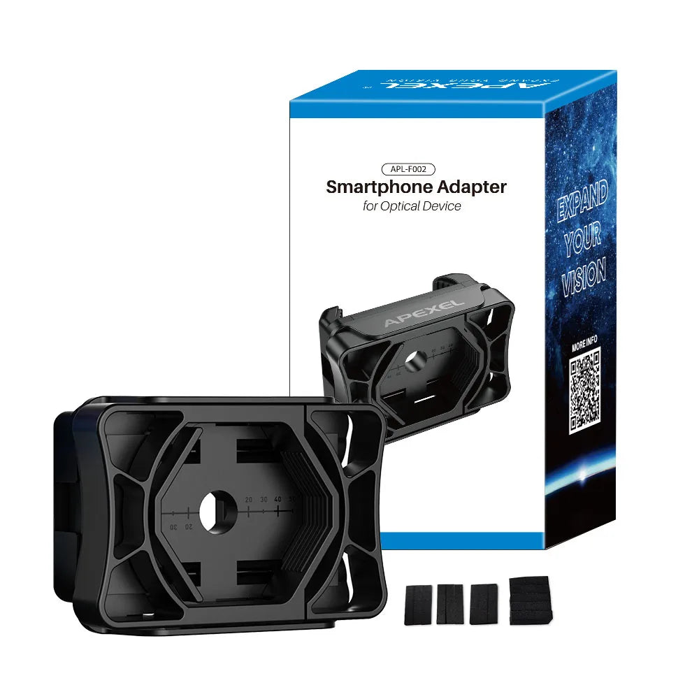 APEXEL Upgraded Phone Adapter Clip Mount for Binoculars Telescope Universal Mobile Phone Holder Connector Bracket Accessories