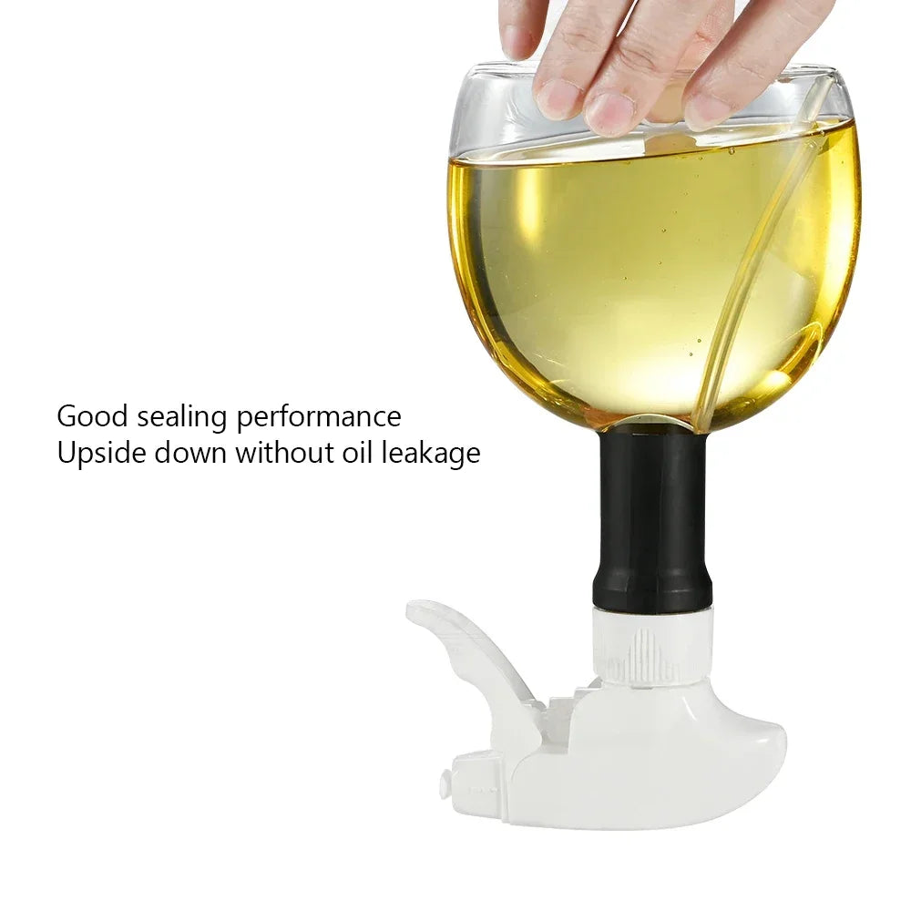 350ml Oil Spray Bottle Kitchen Oil Bottle Cooking Baking Tool Vinegar Mist Sprayer Barbecue Spray Bottle Cooking BBQ Accessories