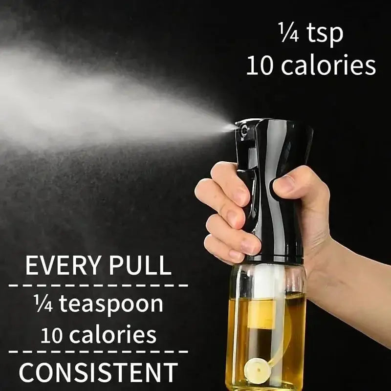 Oil Spray Bottle Pot Kitchen Household Cooking Oil Dispensers Olive Oil Sprayer Mister for Air Fryer Salad Baking