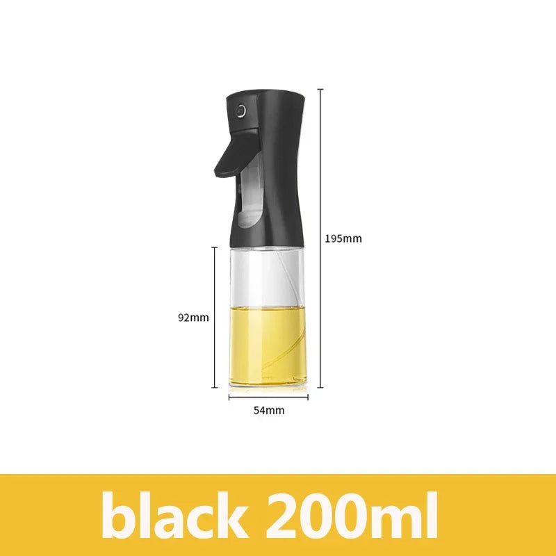 200\300\500ml Kitchen Oil Spray Bottle Olive Acid Sprayer for Cooking BBQ Baking Oil Dispenser Nebulizer Accessories Gadget