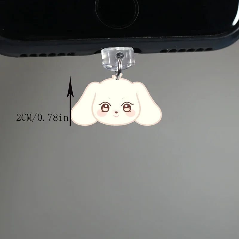 Kpop Aniteez Acrylic phone dust plug  Hongjoong Seonghwa Yunho Yeosang San Ming Wooyoung Jongho phone accessories Fans Gifts