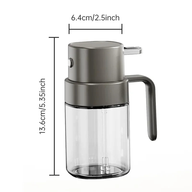 200ml Oil Spray Bottle BBQ Cooking Olive Oil Sprayer Glass Baking Oil Spray Empty Bottle Vinegar Bottle Or Oil Brush