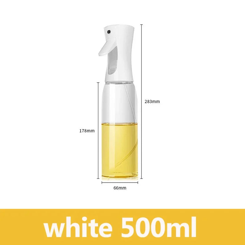 200\300\500ml Kitchen Oil Spray Bottle Olive Acid Sprayer for Cooking BBQ Baking Oil Dispenser Nebulizer Accessories Gadget