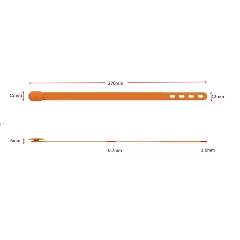 Portable Silicone Phone Strap Adjustable Anti-lost Phone Case Wristband Elastic Phone Hand Band Phone Accessories