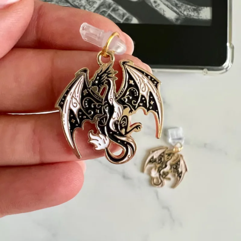 Phone Accessories  Phone Dust Plug Kindle Phone  Charm Celestial Dragon / Kindle Accessories /E-Reader Accessories