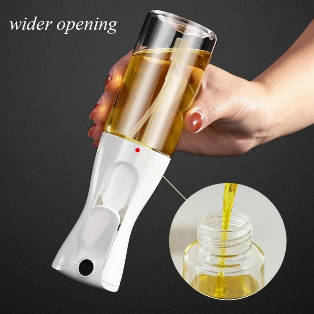 200ml/300ml500ml Oil Spray Bottle Plastic Spray Oil Sprayer Bottle BBQ Cooking Olive Oil Sprayer Oil Kettle Cooking Tool Supplie