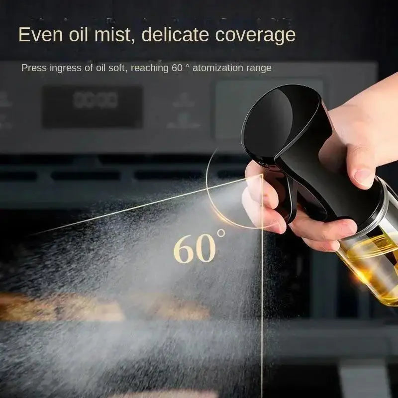 Oil Spray Bottle Pot Kitchen Household Cooking Oil Dispensers Olive Oil Sprayer Mister for Air Fryer Salad Baking