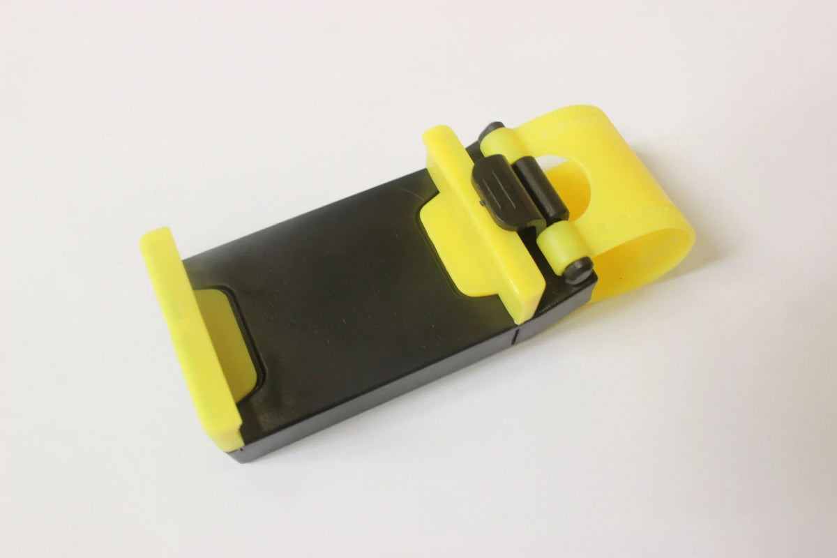 Car Steering Wheel Phone Holder Universal Buckle Stand Bracket Support IPhone Xiaomi GPS Auto Interior Decoration Accessories