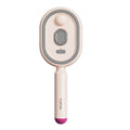 Electric Steam Brush with Water Spray Wet Electrics Hairbrush Anti-Static Red Light Hair Brush for Both Long & Short Hairs