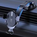 Car Phone Holder Mount Upgraded Handsfree Dashboard Stand Adjustable ABS Grip Compatible Devices Non-Waterproof Car Accessories