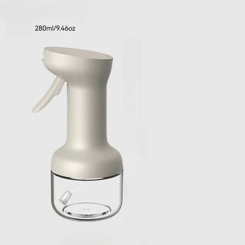 Oil Sprayer for Cooking 280ml Glass Oil Spray Bottle Wide Fan Mist Olive Oil Dispenser Air Fryer BBQ Salad Kitchen Tool