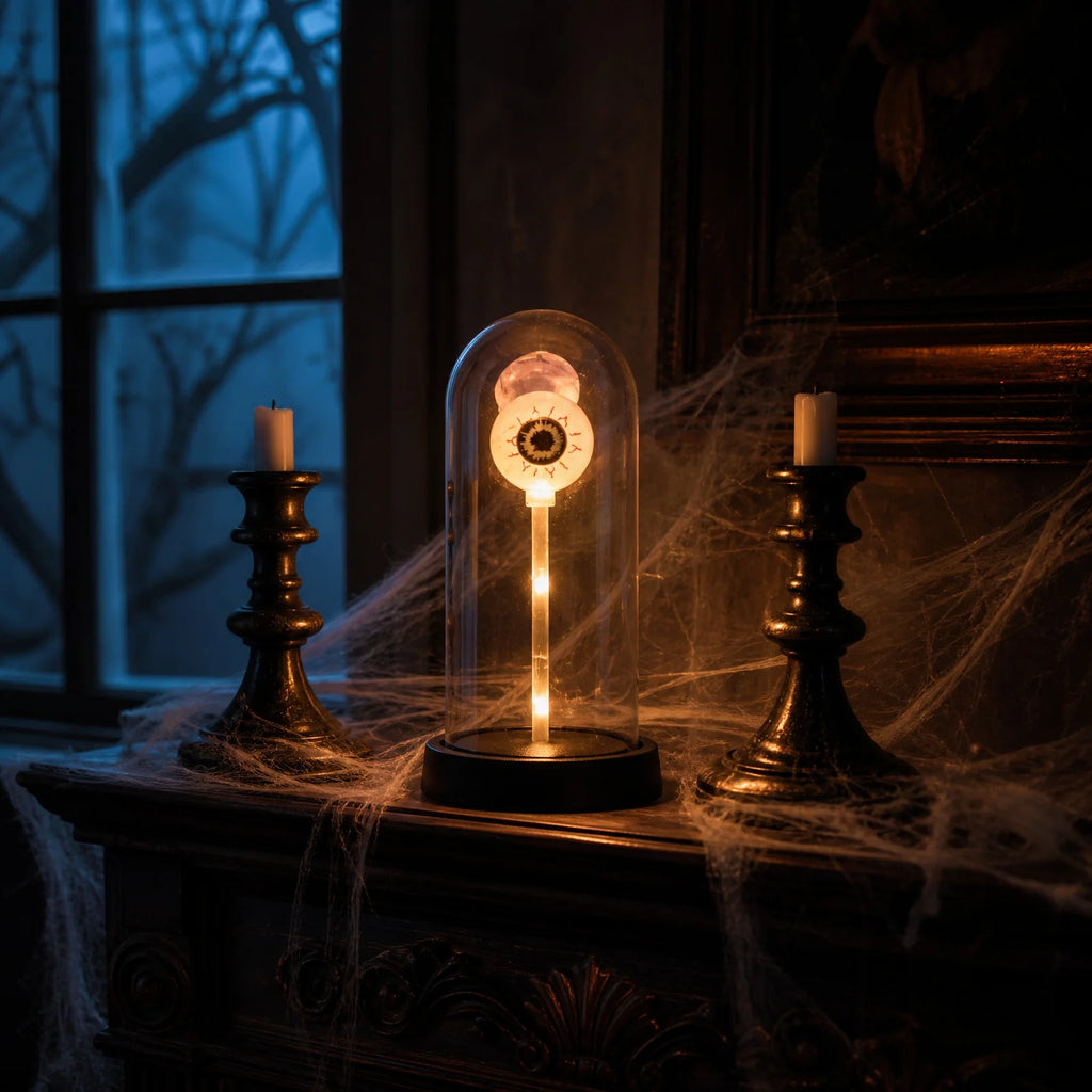 Halloween Lights Decorations Tabletop Props for Party Atmosphere and Scene Setup Decor Halloween Desktop Ornament
