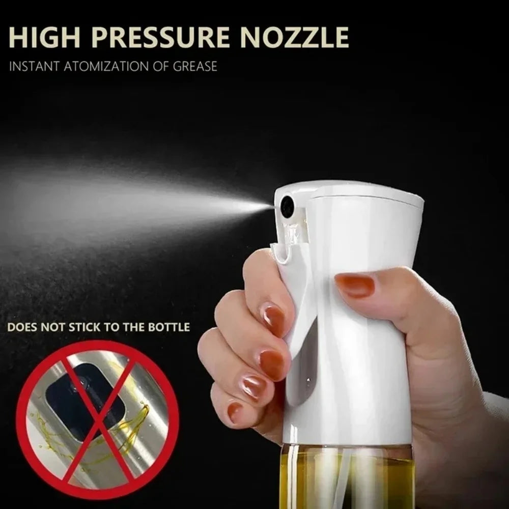 200ml/300ml500ml Oil Spray Bottle Plastic Spray Oil Sprayer Bottle BBQ Cooking Olive Oil Sprayer Oil Kettle Cooking Tool Supplie