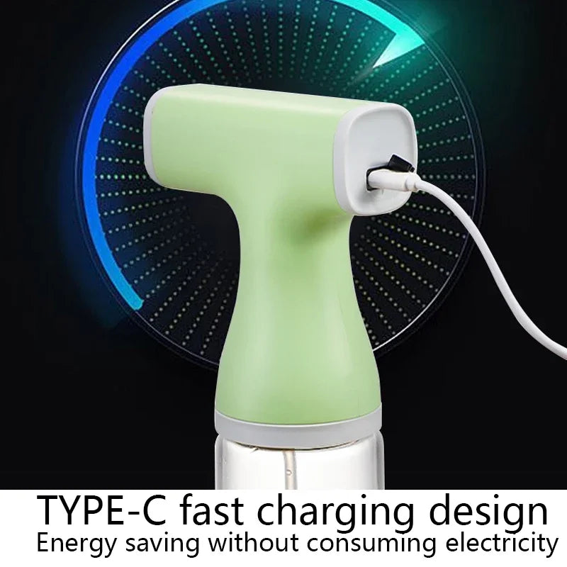 NEW USB Charging Electric Olive Oil Spray Bottle Dispenser For BBQ Kitchen Oil Sprayer  Soy Sauce Vinegar Storage BottleW