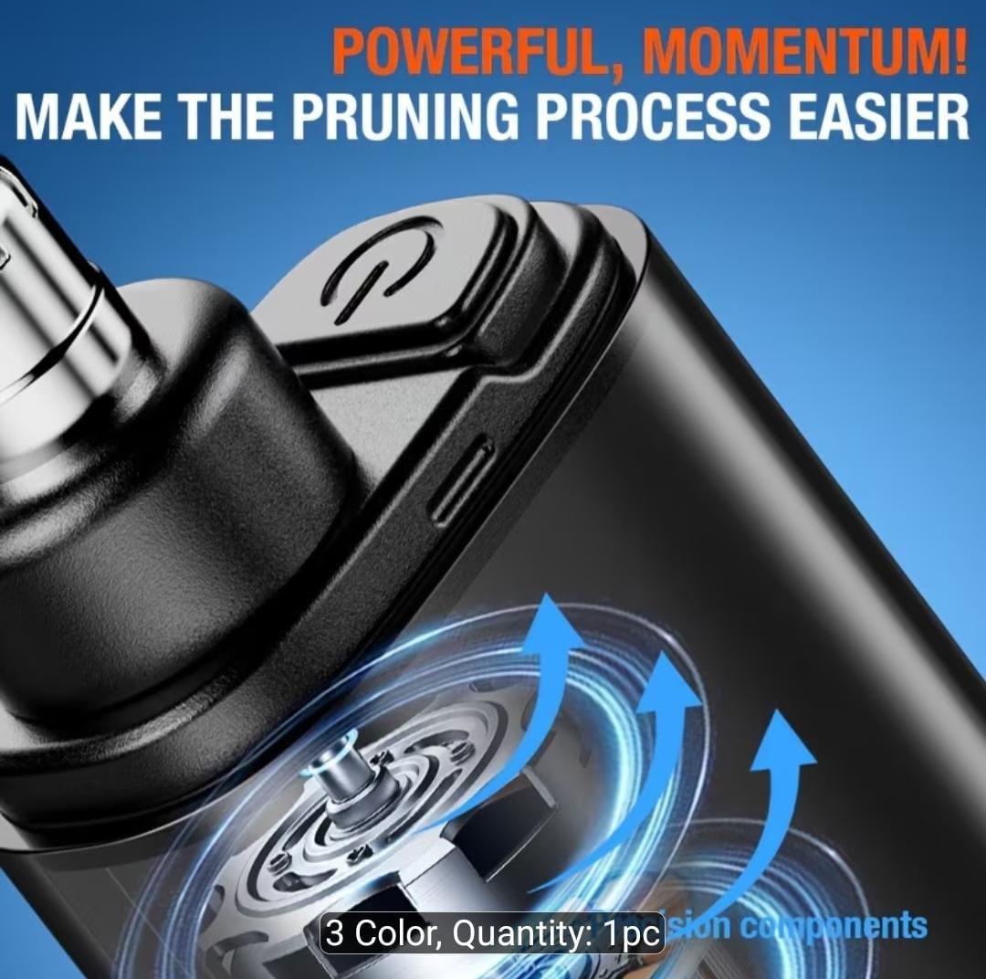 Rechargeable Electric Nose &amp; Ear Hair Trimmer with LED Display. Key Features: